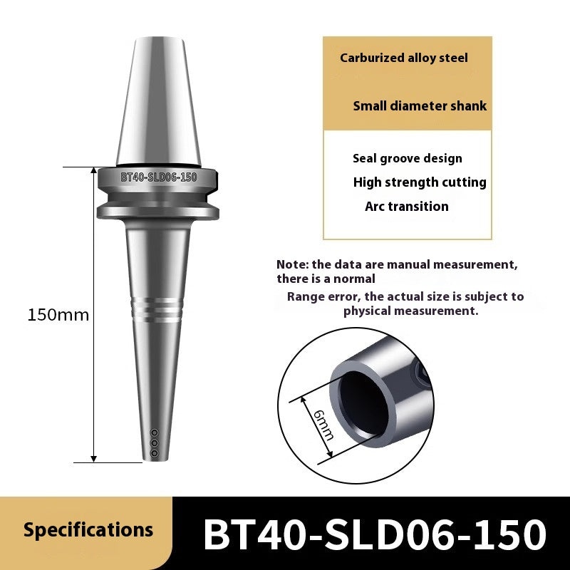 10044 BT40/BT50 SLD Collet Toolholder High-precision Small-diameter side-fixed toolholder Deep cavity processing Shandong Denso Pricision Tools Co.,Ltd.